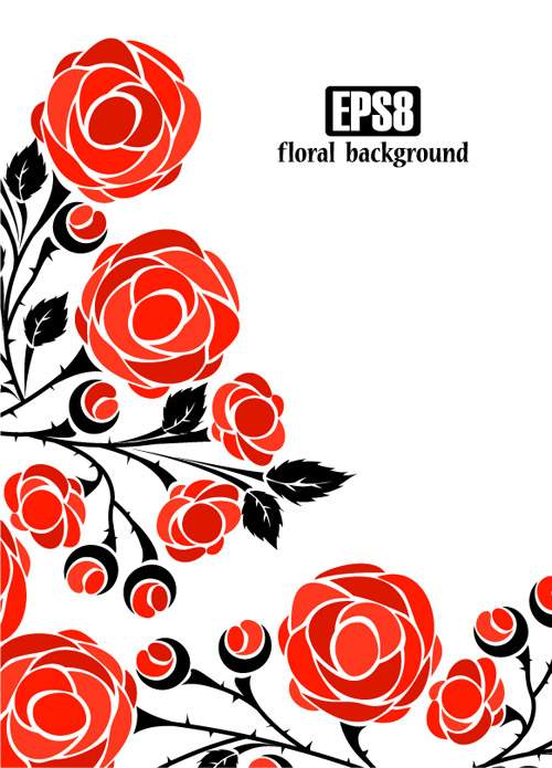 free vector Roses vector 4